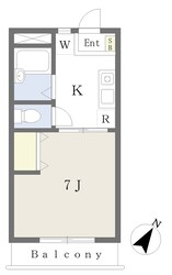 東林間駅 徒歩4分 2階の物件間取画像